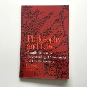Philosophy and Law by Leo Strauss